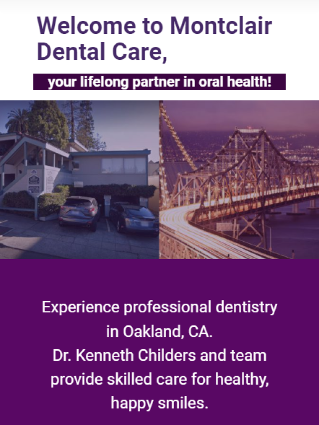 Welcome to Montclair Dental Care