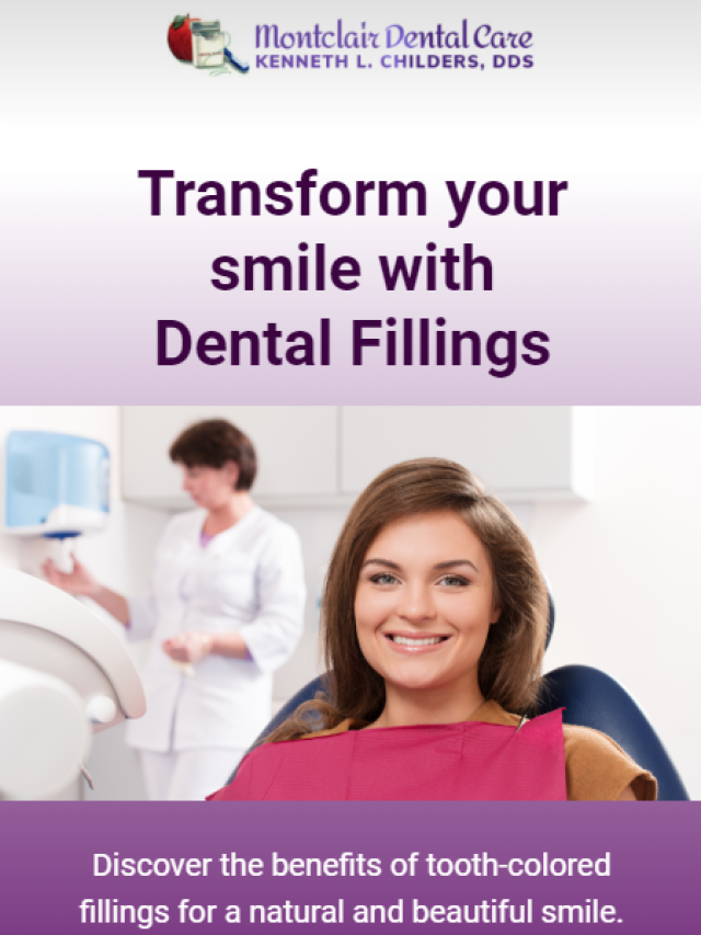Transform your smile with dental fillings